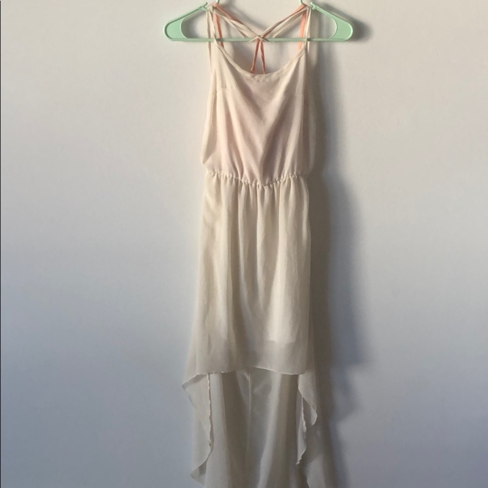 Brandy Melville high low dress and bandeau